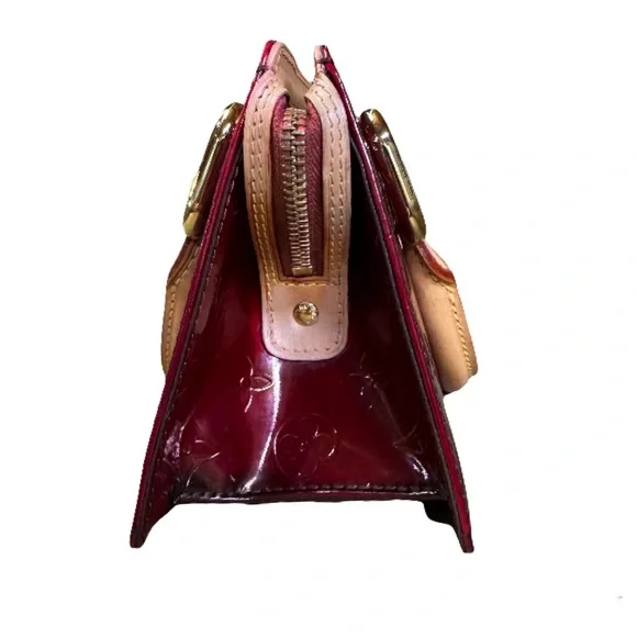 SOLD!  Louis Vuitton Burgundy Handbag - Picture 7 of 15